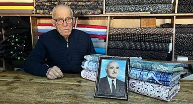 92 yaşındaki manifaturacıdan esnaflık dersi