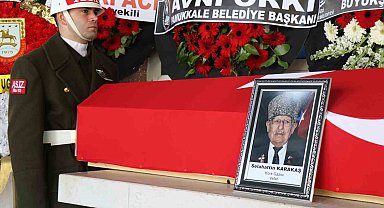 94 yaşındaki Kore Gazisi askeri törenle son yolculuğuna uğurlandı