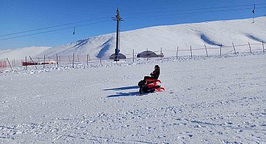 Abalı Kayak Merkezi'nde sezon açıldı