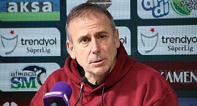 Abdullah Avcı: "Yine de ligin üçüncüsü bir Trabzonspor var"