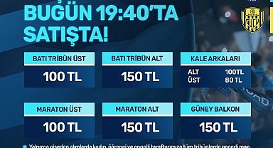 Adana Demirspor - MKE Ankaragücü maçının biletleri satışa çıkıyor