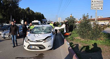 Adana'da otomobilin çarptığı yaşlı adam öldü