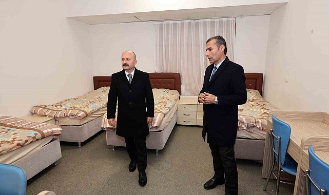 Adıyaman'da KYK yurtları hazır hale getiriliyor