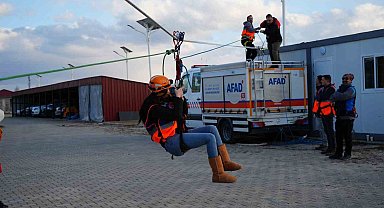 AFAD gönüllülerine arama kurtarma eğitimi verdi