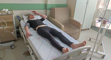 Ağrı Dağı'nda düşerek yaralanan Ukraynalı dağcı: "Türklere minnettarım"