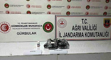 Ağrı'da çok sayıda uyuşturucu yakalandı
