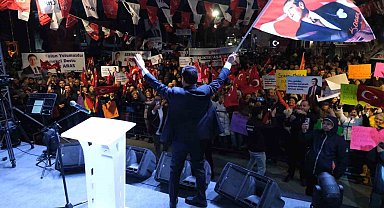 Ahmet Aras'a coşkulu karşılama