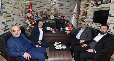 AK Parti Erzurum Milletvekili Öz, Zafer medya grubu ziyaret etti