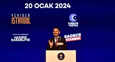 AK Parti İBB Başkan adayı Kurum: "İstanbul'da oluşan tüm karmaşayı sonlandıracağız"