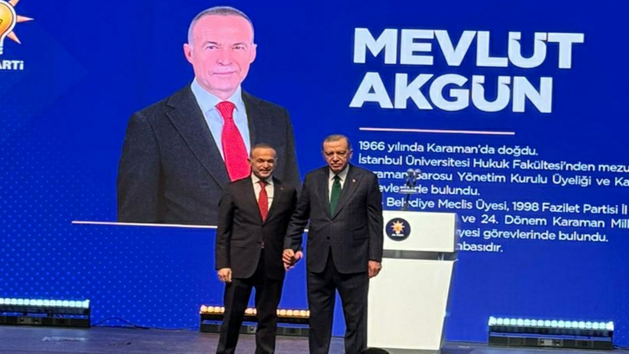 AK Parti Karaman Belediye Başkan adayı Mevlüt Akgün
