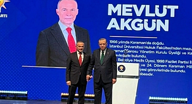 AK Parti Karaman Belediye Başkan adayı Mevlüt Akgün