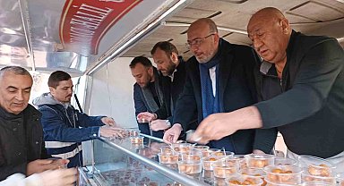 AK Parti Kütahya İl Gençlik Kolları Başkanlığı, Hüseyin Murat Uysal için lokma hayrı yaptı