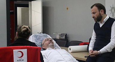 AK Parti'den kan bağışı kampanyasına destek