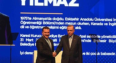AK Parti'nin Balıkesir Büyükşehir Belediye Başkan Adayı Yücel Yılmaz