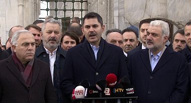 AK Parti'nin İstanbul Adayı Kurum: "İstanbul'un deprem riskini bertaraf edecek adımlar atacağız"