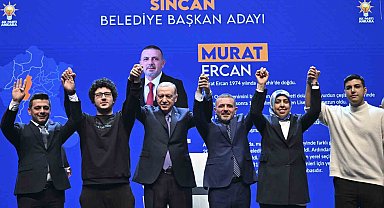 AK Parti'nin Sincan Belediye Başkan adayı Ercan: "Sincan'ımızda yeni başarı hikayeleri yazmaya söz veriyoruz"