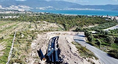Akbük'te altyapı çalışmaları büyük ölçüde tamamlandı