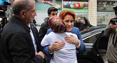 Akşener'den şehit ailesine taziye ziyareti