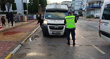 Alanya'da 11 araç trafikten men edildi