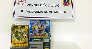 Alaplı'da uyuşturucu ve kumar makinesi operasyonu