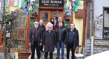 Alim Işık TDMMB Kütahya Şubesini ziyaret etti
