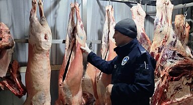 Altınova'da kasaplara denetim