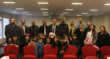Anaokulu öğrencileri gazetecilerin özel gününü kutladı