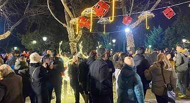 Ankara 2024'ü meşaleler ve konfetiler ile karşıladı