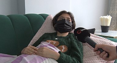 Apandisiti patlayan çocuk şehir hastanesinde sağlığına kavuştu