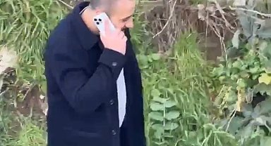Araçla takla attı, telefonla yakınlarını arayıp espri yaptı
