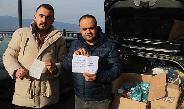 Asrın felaketinde 11 ay geride kalırken, yardım kolilerinden çıkan notlar duygulandırmaya devam ediyor