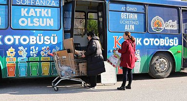 Atakum'da atıklar geri dönüşüme kazandırılıyor