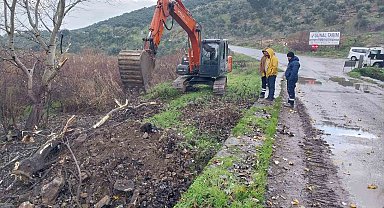 Aydın Büyükşehir Belediyesi Özbaşı'nın köprü sorununa el attı
