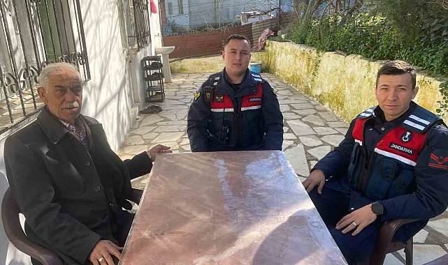 Aydın jandarmasından şehit ailelerini yalnız bırakmıyor
