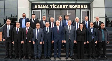 Aydın Ticaret Borsası ve Adana Ticaret Borsası kardeşlik protokolü imzaladı