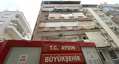 Aydın'da çatı yangını korkuttu