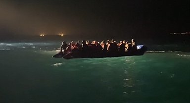 Ayvacık açıklarında 43 kaçak göçmen kurtarıldı