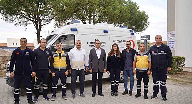Ayvalık'ta evde sağlık ve hasta nakil hizmeti