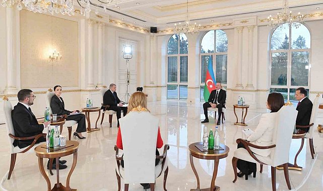 Azerbaycan Cumhurbaşkanı Aliyev: "Ermenistan'ı silahlandıran ve bir sonraki savaşa hazırlayan ülke Fransa'dır"
