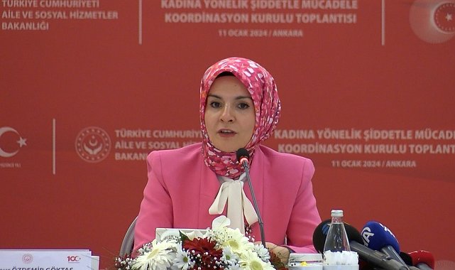 Bakan Göktaş: "Tek bir kadının şiddetle karşı karşıya kalma riskini ortadan kaldırıncaya kadar durmayacağız"