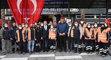Balıkesir Büyükşehir Belediyesi ilçelerde yetersiz olan terminalleri bir bir yeniliyor