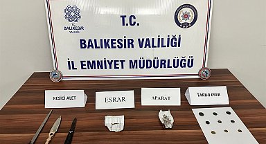 Balıkesir'de 6 şahsa uyuşturucu operasyonu