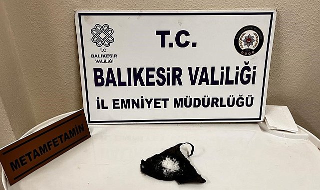 Balıkesir'de operasyonda 3 şüpheli yakalandı