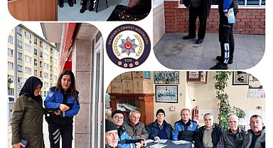 Balıkesir'de polis 526 vatandaşa dolandırıcılık ve KADES bilgisi verdi