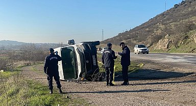 Balıkesir'de trafik kazası; 1 ölü 8 yaralı