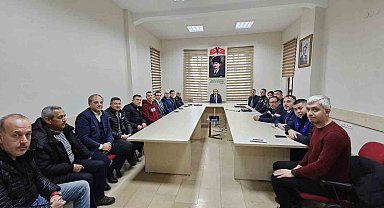 Bandırma'da ilçe spor güvenlik kurulu toplandı