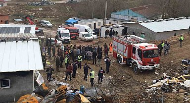 Barakada yangın faciası: 1 işçi hayatını kaybetti