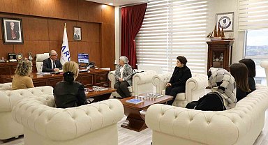 Bartın'ın Kadın Girişimcileri Rektör Uzun'u ziyaret etti