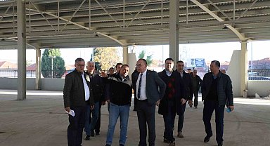 Başkan Akın açılışı yapılacak projeleri inceledi