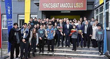 Başkan Aktaş'la tecrübe paylaşımı
